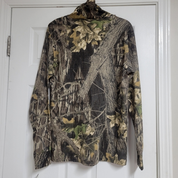 Mossy Oak Vintage Dead Stock Turtleneck Long Sleeve. - Picture 2 of 11